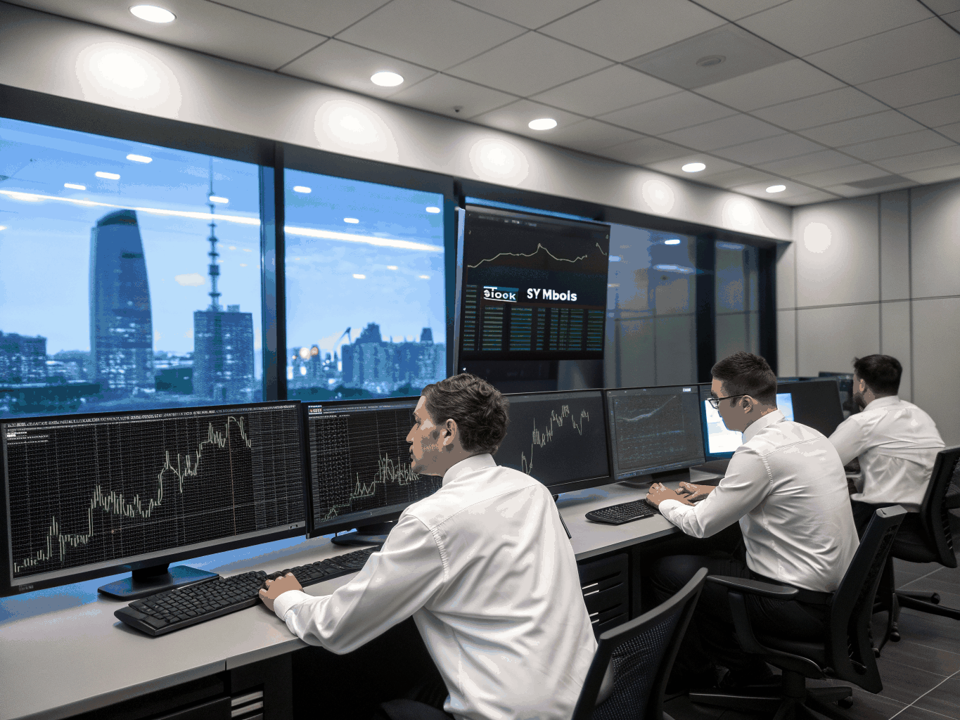 Dashboard showing real-time financial transaction monitoring